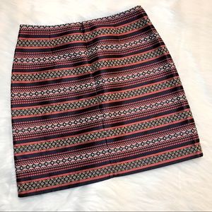 NWOT Ann Taylor LOFT Bohemian Shift Skirt